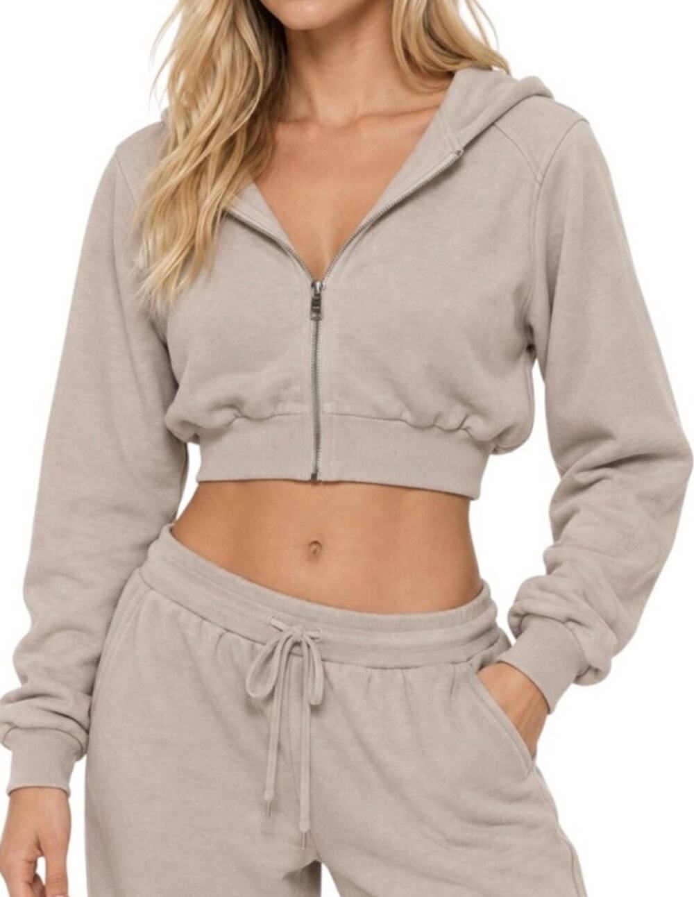 Alo Yoga Sweet Escape Zip Up Hoodie